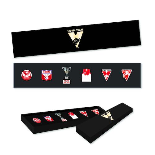 Sydney Swans Pin Set Gift Box