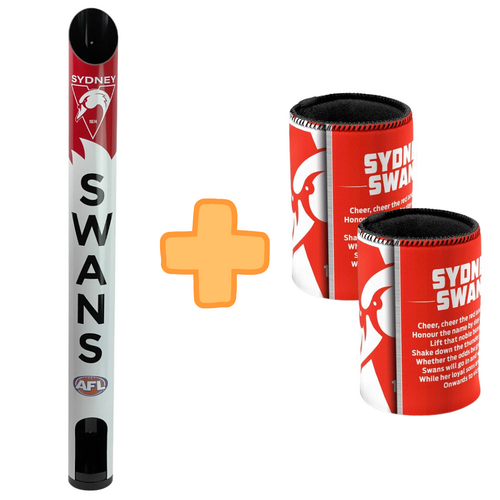 Sydney Swans Stubby Holder Dispenser Bonus Pack