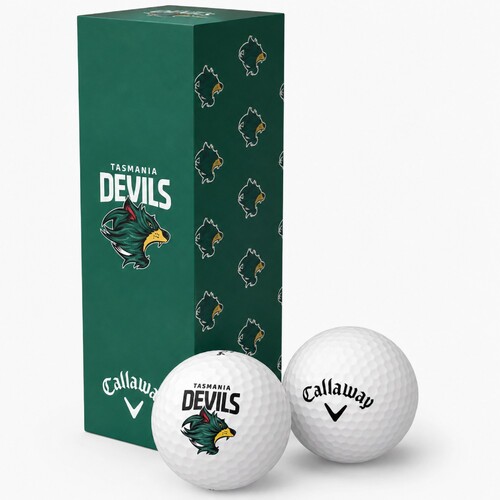 Tasmania Devils Golf Balls 3-Pack