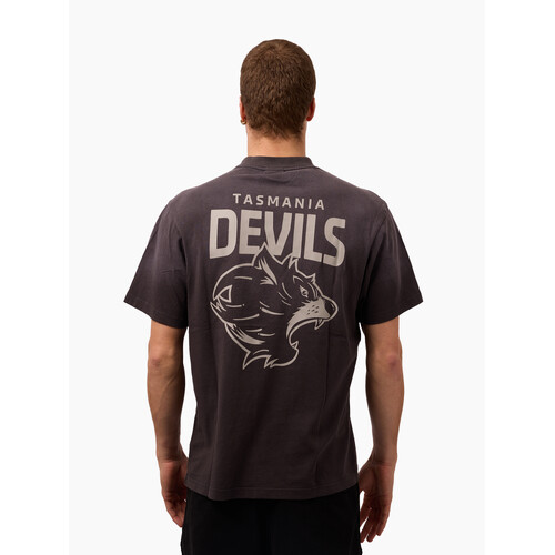 Tasmania Devils Sun Bleached Vintage Tee 