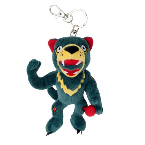 Tasmania Devils 9cm Mascot Plush Keyring