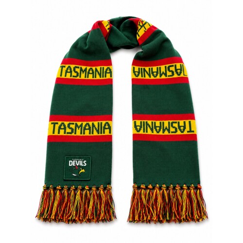 Tasmania Devils Traditional Bar Scarf