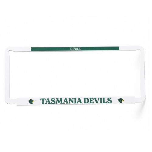 Tasmania Devils Car Number Plate Surrounds Set of 2