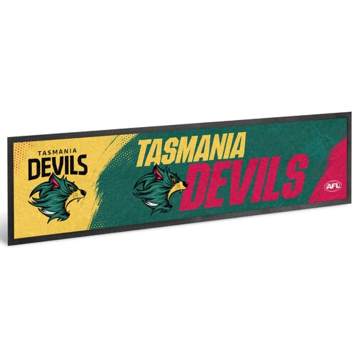 Tasmania Devils Bar Runner