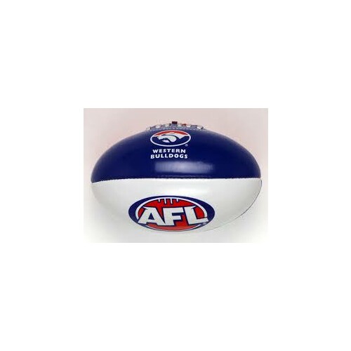 Western Bulldogs Small 20cm PVC Football
