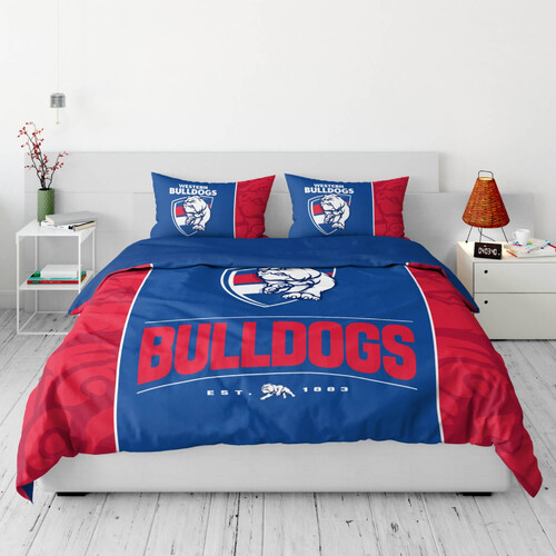Western Bulldogs Double Doona Cover