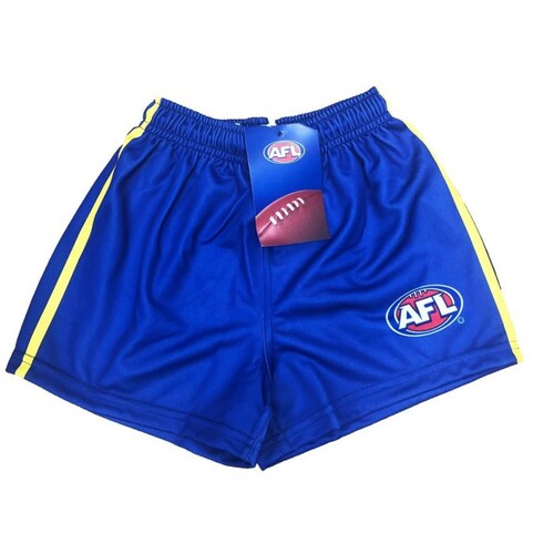 West Coast Eagles Mens Replica Footy Shorts