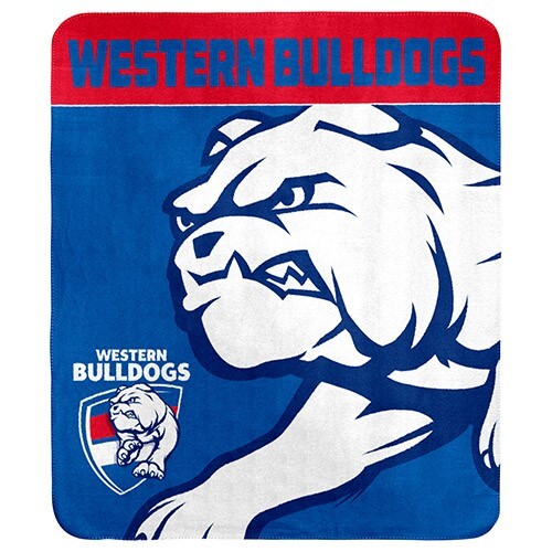 Western Bulldogs Polar Fleece Rug