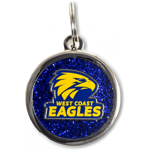 West Coast Eagles Engravable Pet Tag