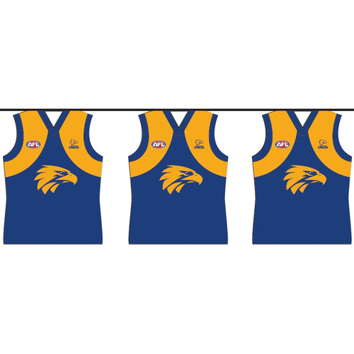 West Coast Eagles Party Bunting