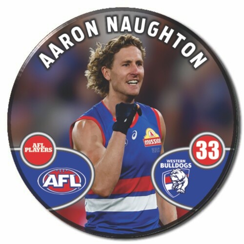 Western Bulldogs 2026 Player Action Badge - NAUGHTON