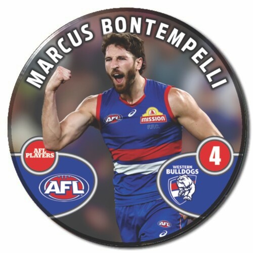 Western Bulldogs 2026 Player Action Badge - BONTEMPELLI