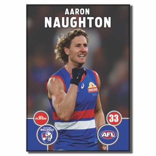 Western Bulldogs 2026 Player Action Magnet - NAUGHTON