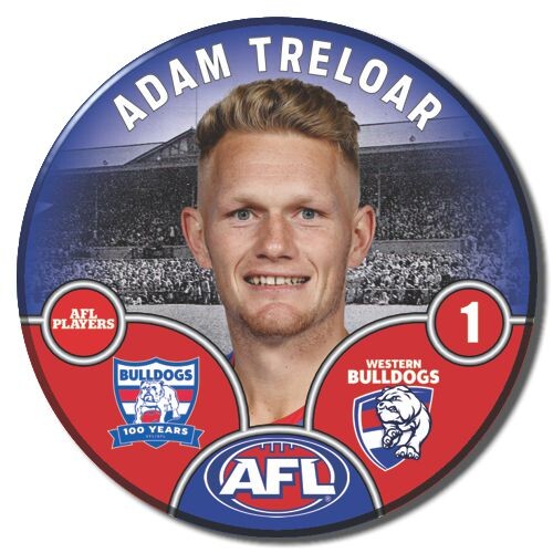 Western Bulldogs 2025 Player Pin Badge - TRELOAR