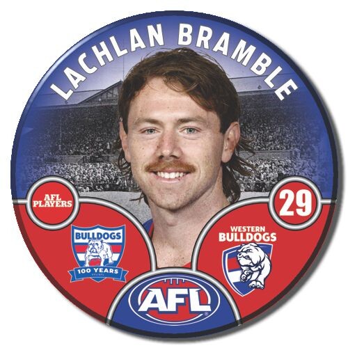 Western Bulldogs 2025 Player Pin Badge - BRAMBLE