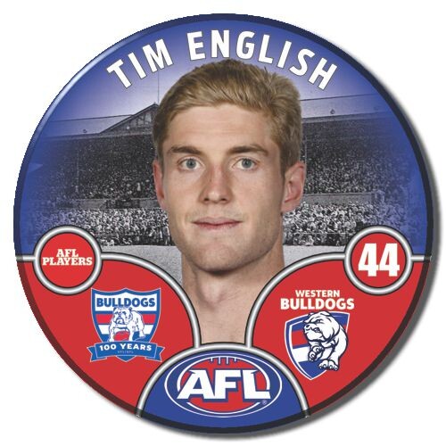 Western Bulldogs 2025 Player Pin Badge - ENGLISH