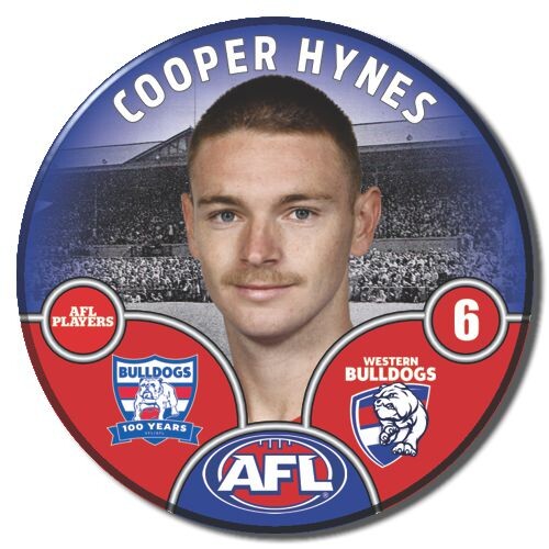 Western Bulldogs 2025 Player Pin Badge - HYNES