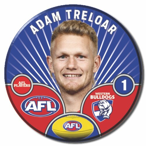 Western Bulldogs 2026 Player Pin Badge - TRELOAR