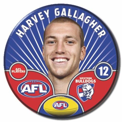 Western Bulldogs 2026 Player Pin Badge - GALLAGHER