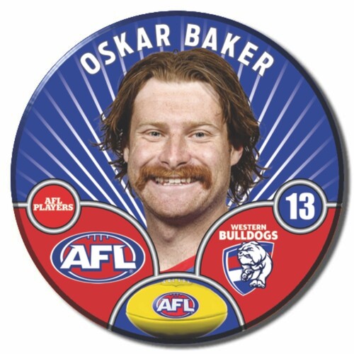 Western Bulldogs 2026 Player Pin Badge - BAKER