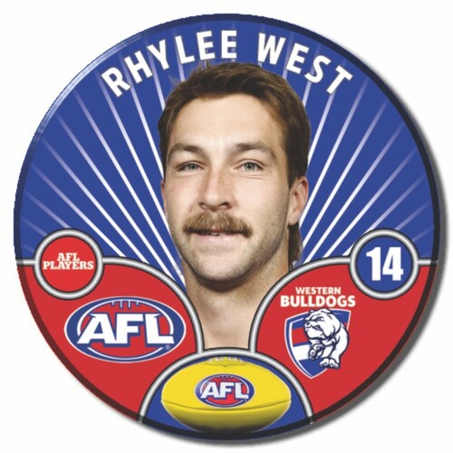 Western Bulldogs 2026 Player Pin Badge - WEST