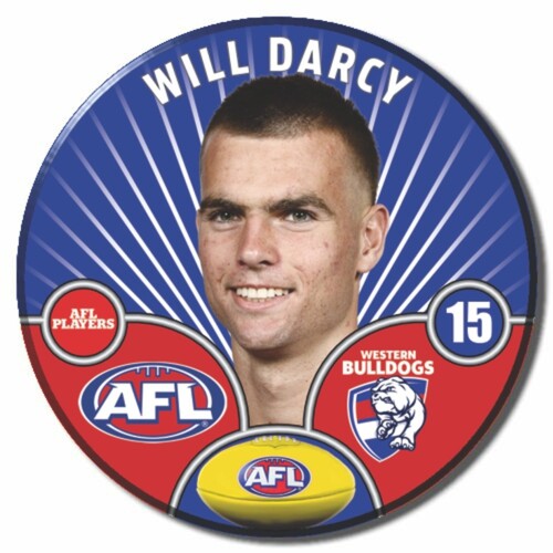 Western Bulldogs 2026 Player Pin Badge - DARCY, W