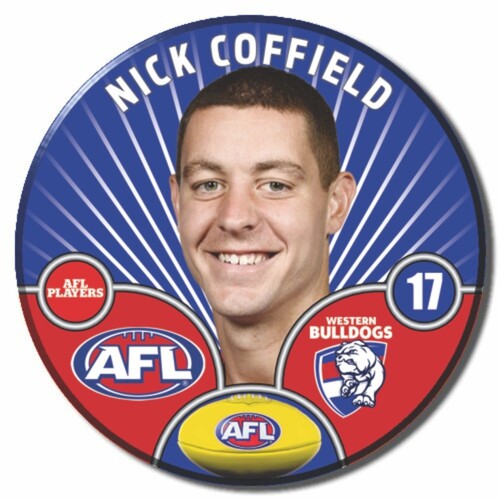 Western Bulldogs 2026 Player Pin Badge - COFFIELD
