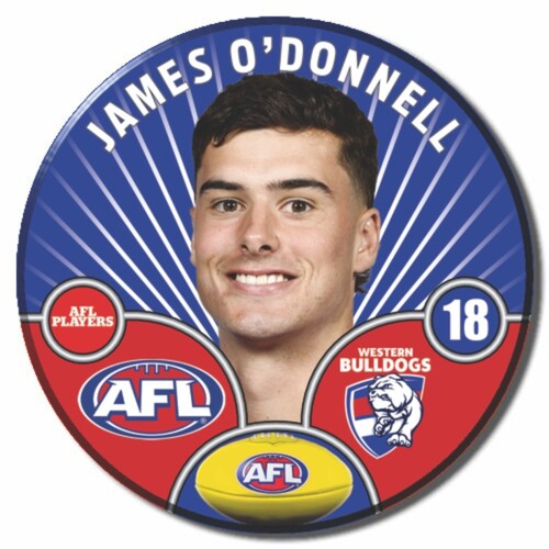 Western Bulldogs 2026 Player Pin Badge - O'DONNELL