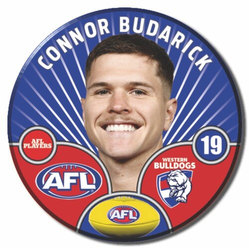 Western Bulldogs 2026 Player Pin Badge - BUDARICK