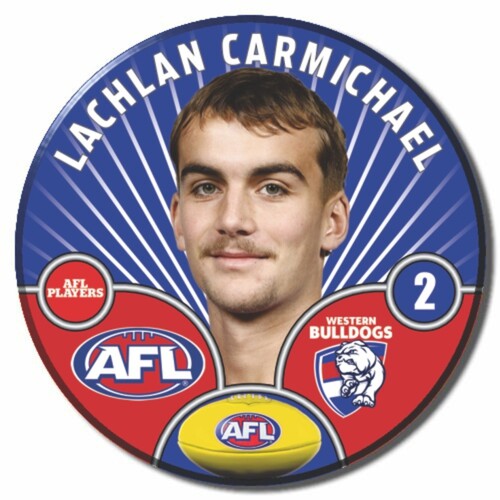 Western Bulldogs 2026 Player Pin Badge - CARMICHAEL