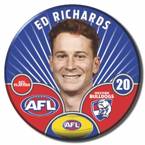 Western Bulldogs 2026 Player Pin Badge - RICHARDS