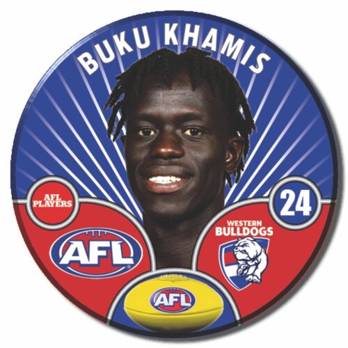 Western Bulldogs 2026 Player Pin Badge - KHAMIS