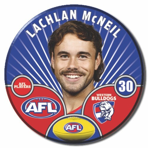 Western Bulldogs 2026 Player Pin Badge - MCNEIL