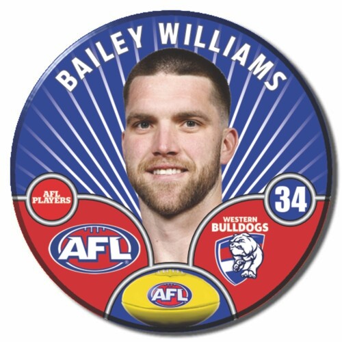 Western Bulldogs 2026 Player Pin Badge - WILLIAMS