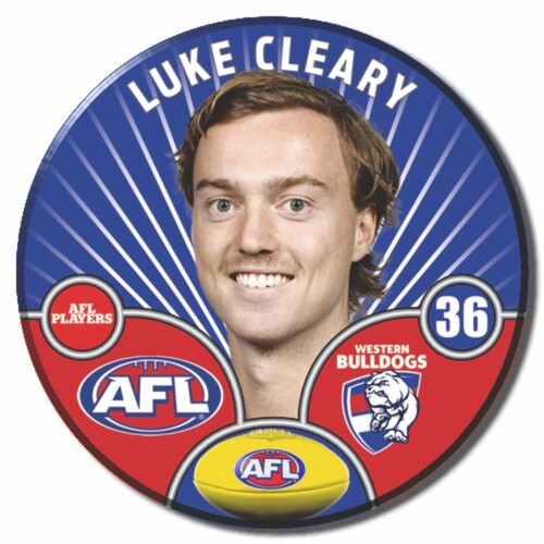 Western Bulldogs 2026 Player Pin Badge - CLEARY