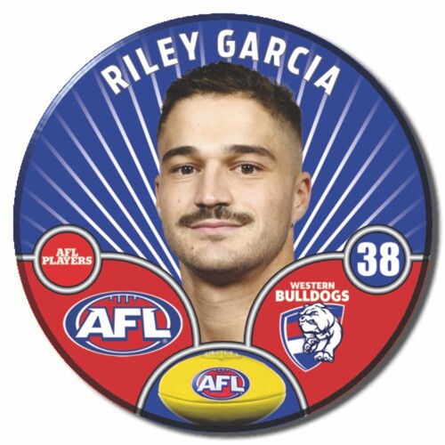 Western Bulldogs 2026 Player Pin Badge - GARCIA