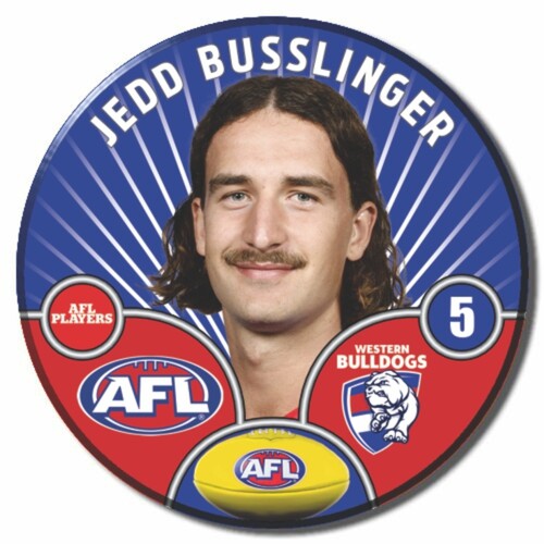 Western Bulldogs 2026 Player Pin Badge - BUSSLINGER