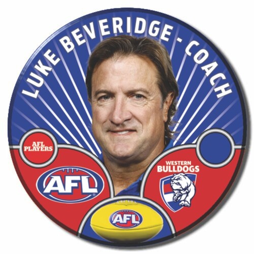 Western Bulldogs 2026 Coach Pin Badge - BEVERIDGE