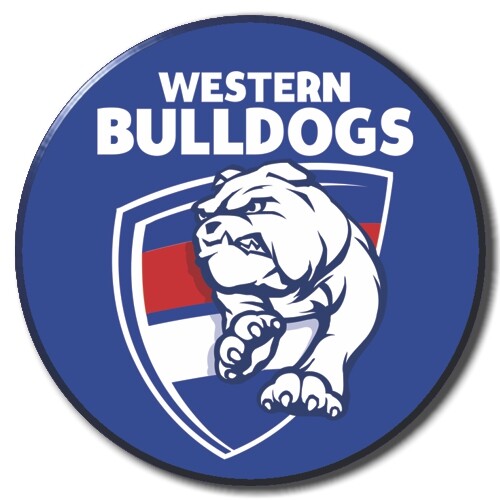 Western Bulldogs 2026 Metal Pin Badge - LOGO