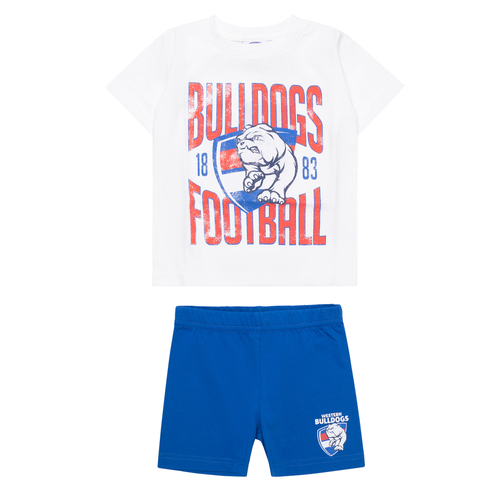 Western Bulldogs Kids Summer Pyjamas