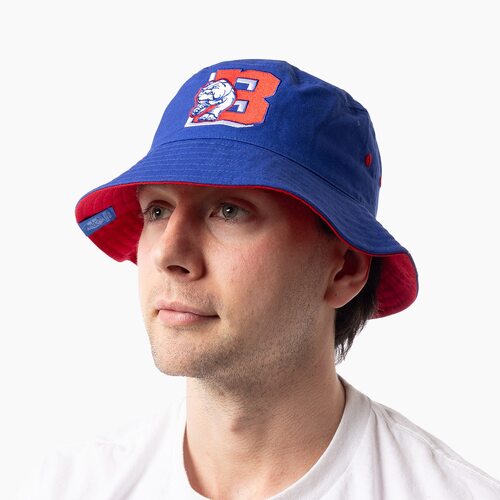 Western Bulldogs Adults Letter Graphic Bucket Hat