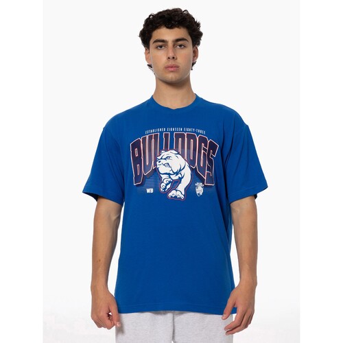 Western Bulldogs Mens Wordmark Tee