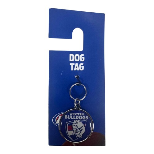 Western Bulldogs AFL Pet Dog Tag
