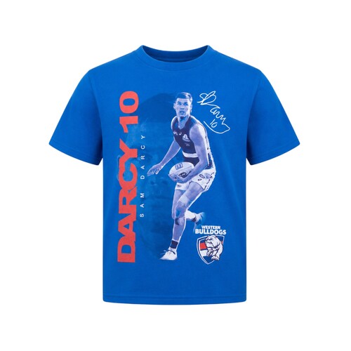 Western Bulldogs Sam Darcy Youths Signature Player Tee 