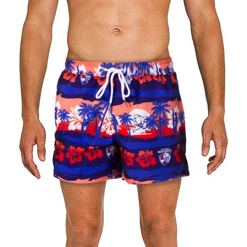 Western Bulldogs Hawaiian Shorts