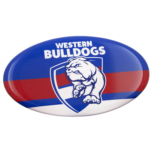 Western Bulldogs Oval Lensed Team Supporter Logo
