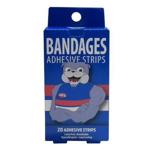 Western Bulldogs Mascot Adhesive Bandages