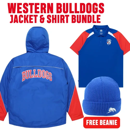 Western Bulldogs Jacket & Polo Combo