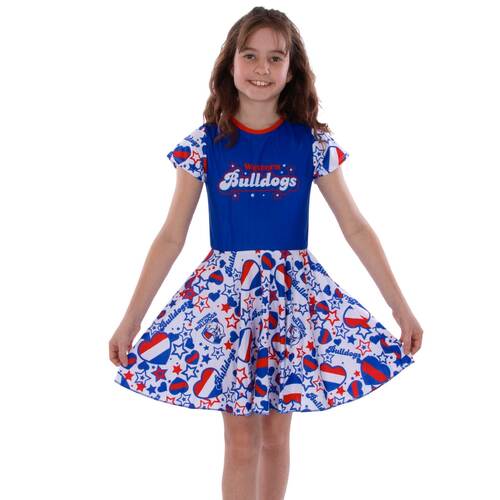 Western Bulldogs Girls Heartbreaker Supporter Dress