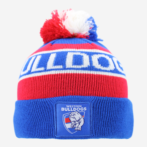 Western Bulldogs Youths Bar Beanie
